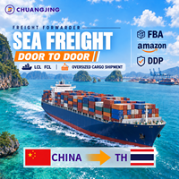 Service de Fret Maritime Fiable Chine-Thaïlande DDP Porte-à-Porte LCL FCL Amazon FBA Logistique en Vrac Transitaire