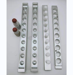 カスタムコスメティックリップスティック、リップバーム、ファンデーションスティック、コンシーラー充填用金型、6/8/10/12/24/48/72個のキャビティ、鏡面研磨アルミニウム - Product Image 1