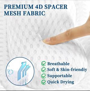 ג 'קוזי חדש בצורת אמבטיה פרפר כרית זיכרון קצף הגנה עיסוי צוואר הרחם עם וו כוס יניקה - Product Image 4