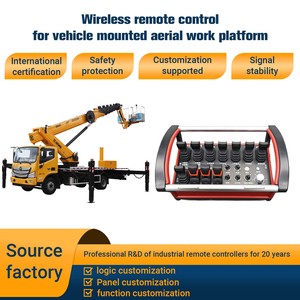 Wireless Hydraulic <b>Remote</b> <b>Control</b> Joystick Mouse Controller Fixed for Truck <b>Crane</b> Excavator Construction Machinery Parts NOMI - Product Image 3