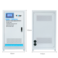 Industrielle Svc 50kva 80kva 100kva 150kva 200kva 3 Phase Servo Puissance Tension Régulateur 380V Triphasé Tension Stabilisateurs