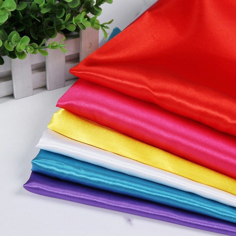 Giảm Giá Mềm Không Thấm Nước Dệt Lụa 100 Polyester Satin Lót Vải