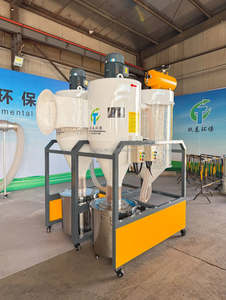 Alta eficiência filtros duplos ciclone pó coletor aspirador madeira industrial sandblast ar limpo equipamentos - Product Image 4