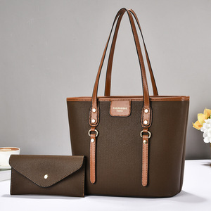 Conjunto de Bolsos Tote para Mujer An Ru Shi, Color Rojo, Gran Capacidad, Bolso Bandolera de un Solo Hombro, Uso Diario, Forro de Poliéster - Product Image 3