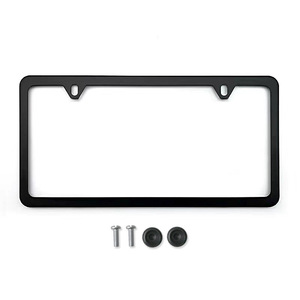 <b>Car</b> License Plate Frame,Wholesale US Standard Stainless Steel License Plate Frame,Customizable Pattern Logo - Product Image 4