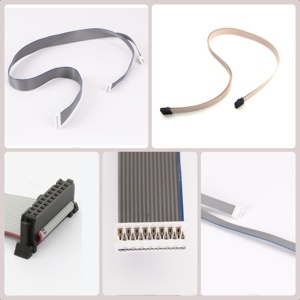 Kabel Flat FPC 1M HF365-18 dengan Konektor Lumberg MICA 10 Kawat Berinsulasi PVC 0.5MM - Product Image 2