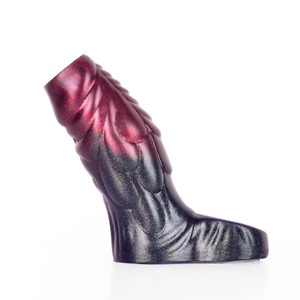 อุปกรณ์ช่วยสำเร็จความใคร่สำหรับผู้ชายแบบสวมใส่ ยี่ห้อ NNSX รุ่น Wholesale Men Wear Hollow Dildos ช่วยเพิ่มความยาวองคชาต พร้อมผิวสัมผัสหยาบแบบนวดหนังศีรษะเต่า - Product Image 4