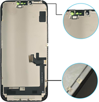 Écran LCD pour iPhone 14 Plus 6,7 pouces, écran de téléphone avec haute luminosité, couleurs naturelles et grand angle de vision