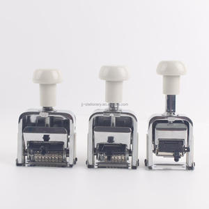 Máy đóng dấu số tự động 3-19 chữ số, dấu số kim loại, dấu khắc nổi tùy chỉnh, dấu tự động in mực - Product Image 2