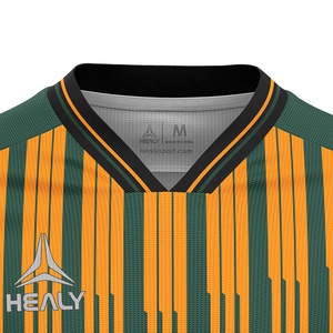 Votre équipe uniforme col rond hommes chemise de football à manches longues de haute qualité - Product Image 3