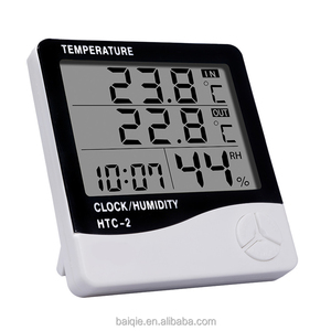 Thermomètre hygromètre numérique HTC-2 pour intérieur/extérieur, thermomètre domestique pour humidificateurs, incubateur pour usage domestique - Product Image 1