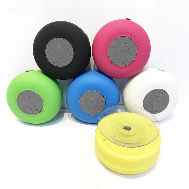 Factory High Quality Shower Wireless Bt Speaker Round Outdoor Floating Waterproof Wireless Usb Mini Smart Speakers With Sucker
