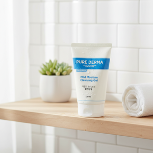 Purederma 120ml <span class=keywords><strong>Gel</strong></span> <span class=keywords><strong>de</strong></span> <span class=keywords><strong>limpieza</strong></span> <span class=keywords><strong>facial</strong></span> en el cuerpo Humedad suave <span class=keywords><strong>para</strong></span> pieles sensibles - Product Image 3