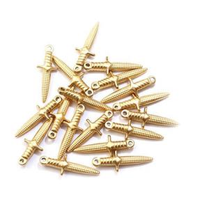 Yiwu-accesorios de acero inoxidable para películas de mujer, herramienta de Héroe de dibujos animados chinos, Mini cuchillo de espada 3D, dije - Product Image 2