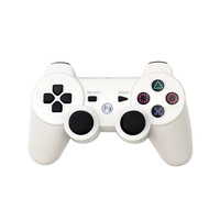 Manette de jeu sans fil BT à double moteur de vibration avec câble USB