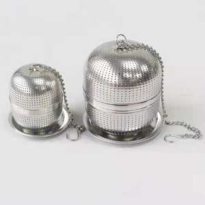 حديث قابل لإعادة الاستخدام كرة الشاي المعدنية Infuser صانع الشاي المعاصر وفلتر - Product Image 4