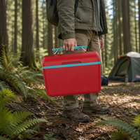 Glacière isotherme portable OEM ODM personnalisée 6L style classique, étanche en PE, pour pique-nique en extérieur