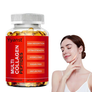 Gélules de collagène hydrolysé OEM/ODM pour femmes adultes : Améliore l'élasticité de la peau, éclaircissant, haute absorption, faible teneur en glucides et en sucre - Product Image 1