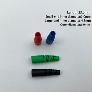 Guaina di Protezione per Fibra Ottica Gtech SC 23mm 3.0mm, Manicotto Flessibile Scanalato Ignifugo per Telecomunicazioni FTTH Monomodale - Product Image 1