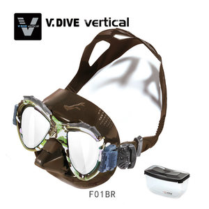 Masker Diving Profesional VDIVE, Dapat Disesuaikan untuk Rabun Jauh, Anti-Kabut, Tahan Air, Kaca Temper, <span class=keywords><strong>Low</strong></span> <span class=keywords><strong>Volume</strong></span> untuk Scuba Diving - Product Image 1