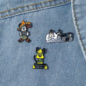 Insigne métallique de personnage de dessin animé <span class=keywords><strong>Mickey</strong></span> Mouse Puppy Pluton Alliage émail plaqué Zinc Modèle pour sac à dos Accessoire Logo - Product Image 2