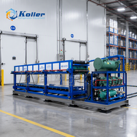 Machine à glace sèche Koller de qualité supérieure, 20 tonnes, meilleur prix, machine à glace en blocs, fabrication de blocs de glace
