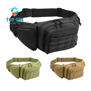 Top One logotipo personalizado Molle bolsa riñonera Oxford camuflaje ocultar portador táctico para hombres para otros deportes - Product Image 1
