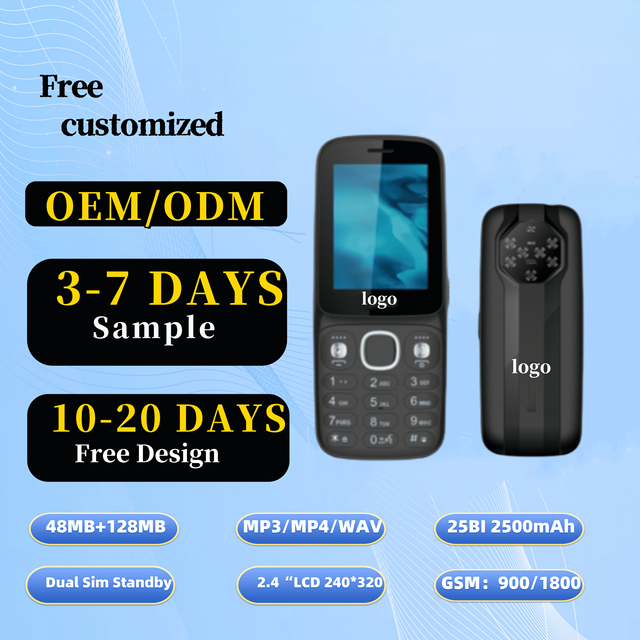 Factory Best Price for Feature Phone Big Battery 2g Dual Sim Mobile Phone