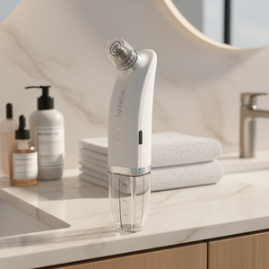 Appareil de nettoyage facial à microbulles pour usage domestique, microdermabrasion, éliminateur de points noirs, nettoyage des pores, mini appareil de nettoyage facial - Product Image 1