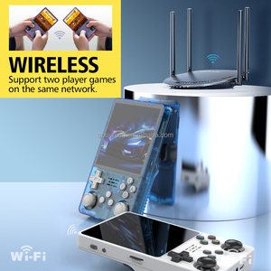 R36 cộng với wifi cầm tay Retro Trò chơi giao diện điều khiển <span class=keywords><strong>4.0</strong></span> inch 128GB cài đặt sẵn giả lập hệ thống xách tay chơi <span class=keywords><strong>game</strong></span> người chơi trẻ em Quà tặng - Product Image 5