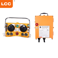 Vente chaude F24-60 Telecrane 2 Joystick Sans Fil 315MHZ Machinerie Industrielle Lourde Télécommande
