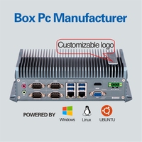 Mini PC industrial con 2 ranuras LAN PCI 4K HDM Puerto Core I7/Linux Ubuntu/Windows-en stock