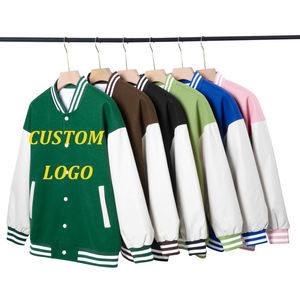 ผู้ขายคลาสสิกเย็นระบายอากาศฮิปป๊อป<span class=keywords><strong>Kpop</strong></span> Slimเสื้อกันหนาวXxlเสื้อผ้าผู้ชายแจ็คเก็ตเบสบอลสําหรับชาย - Product Image 1