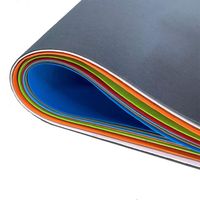 Vente chaude Feutre Non-tissé Haute Qualité 100% Polyester Approvisionnement D'usine Couleur Processus Épaisseur 3mm S4 Feutre De Polyester