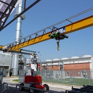 Cầu trục tiêu chuẩn Châu Âu 5 tấn 10 tấn, cầu trục dầm đơn với cần trục điện cáp thép - Product Image 5