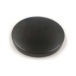 Tapa de Metal Personalizada de Lujo para Velas de 99 mm, 85 mm y 77 mm, Tapas Negras Mate para Frascos de Velas, Tapas de Vidrio para Velas - Product Image 4