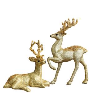 <b>Christmas</b> Ornaments Golden Elk Decoration Xmas Hanging Ornaments <b>Christmas</b> Decorations for New Year Decor - Product Image 5