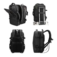 Porte-documents personnalisé avec logo, durable, antivol, avec chargement USB, pour affaires, sport, unisexe, imperméable, fermeture éclair, grande capacité, pour ordinateur portable