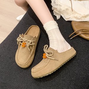 Explosions femmes usine en gros diapositives pour pantoufles Baotou maison chaussures avec cou <span class=keywords><strong>Ken</strong></span> conception augmenter le tempérament de banlieue - Product Image 1