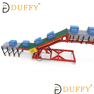 Convoyeur à bande mobile portable de 800 mm de large pour le chargement et le déchargement de conteneurs, convoyeur à rouleaux flexible pour le transport de cartons et de sacs - Product Image 6