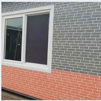 Panneaux sandwich en mousse de polyuréthane ignifuge isolés, isolation des murs extérieurs, panneau composite décoratif pour maison préfabriquée