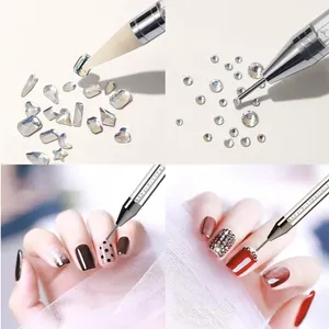 ปากกาหยิบเพชรพลอยแบบสองหัว สำหรับตกแต่งเล็บ ทำเล็บ DIY - Product Image 5