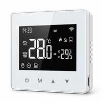 Thermostat intelligent Tuya WiFi Zigbee pour chaudière à gaz et chauffage de l'eau, contrôle à distance par application, écran tactile, régulateur de température ambiante, vente en gros