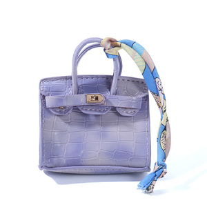 Mini Borsa Creativa di Alta Gamma per <span class=keywords><strong>Donna</strong></span> con Stampa Coccodrillo, Portachiavi per Auto, Ciondolo per Cuffie, Raffinato <span class=keywords><strong>Portamonete</strong></span> - Product Image 2