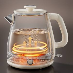 กาต้มน้ำไฟฟ้ามีเดีย 1 ลิตร 2 ลิตร สีแอปริคอท พร้อมฐานหมุนได้ 360 องศา สำหรับใช้ในบ้านและสำนักงาน - Product Image 4