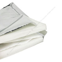 Sac isotherme auto-extensible avec fermeture éclair pour l'expédition en chaîne du froid