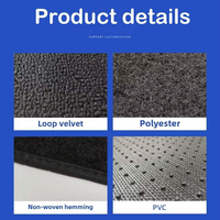 Tapis de sol universels pour voiture, accessoires auto, tapis en fibre optique LED Starlight, 7 couleurs, imperméables, antidérapants, contrôle par application à distance, IP68