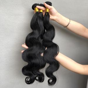 Vente <span class=keywords><strong>en</strong></span> gros expédition <span class=keywords><strong>rapide</strong></span> couleur naturelle vague de corps paquets de cheveux alignés sur les cuticules cheveux humains brésiliens produits prêts à expédier - Product Image 1