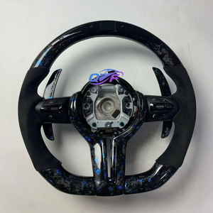 <span class=keywords><strong>Volante</strong></span> de Cuero y Fibra de Carbono para <span class=keywords><strong>BMW</strong></span> F10 F20 M3X1 X5 X6 X4 F30 F32 F33 F34 F35 X3 F25 F36 F80 F2 F22 F23 E46 E90 <span class=keywords><strong>E60</strong></span> - Product Image 5