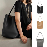 Sac fourre-tout pour femme en cuir véritable, style minimaliste et décontracté, sac à bandoulière, nouvelle collection tendance